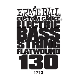 Струна для бас-гітар ERNIE BALL .130 Flatwound Bass P01713, image 